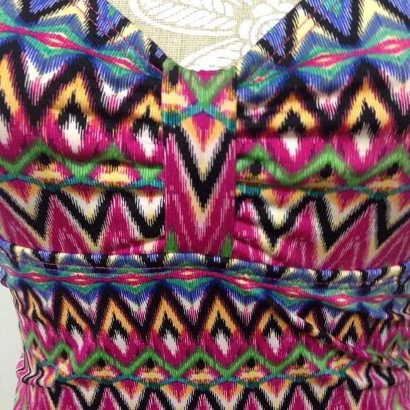 APT. 9 Swim Top Takini Womens Size 8 Multi-Color - Picture 3 of 8